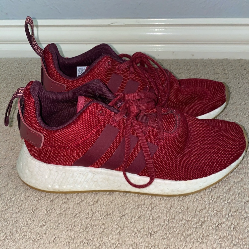 Red adidas NMD_R2